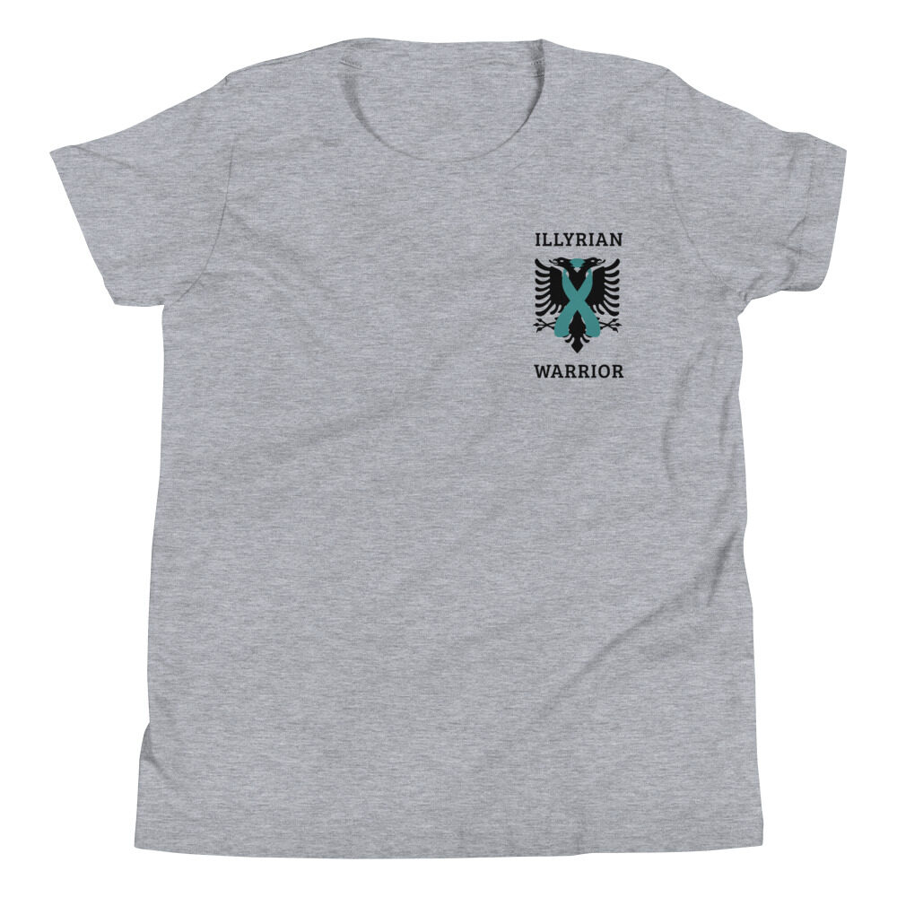 Ovarian Cancer Awareness Ribbon Youth T-Shirt