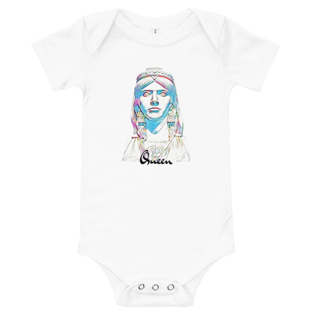 Queen Teuta Baby Bodysuit Onesie T-Shirt