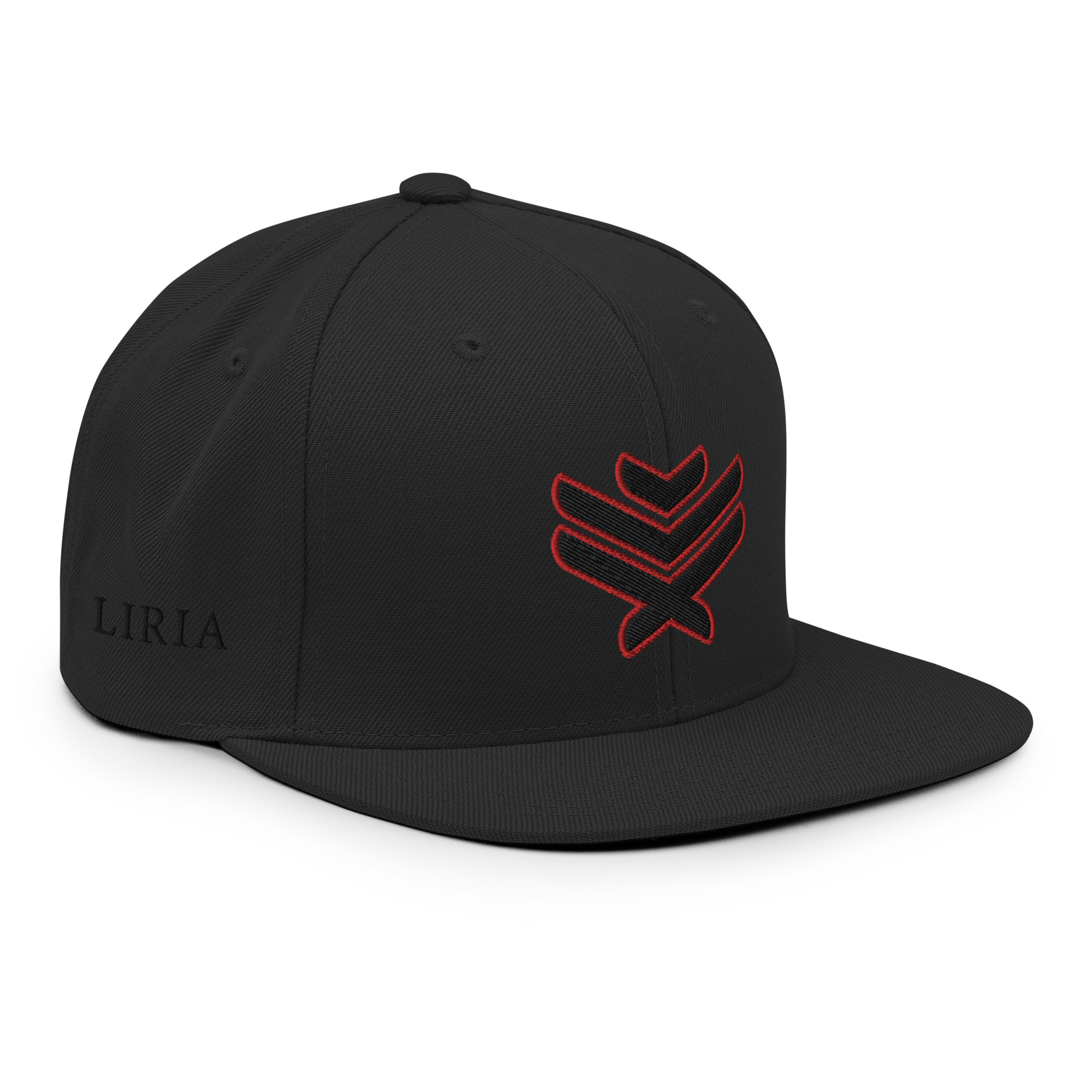 LIRIA Eagle Outlined Embroidered Snapback Hat